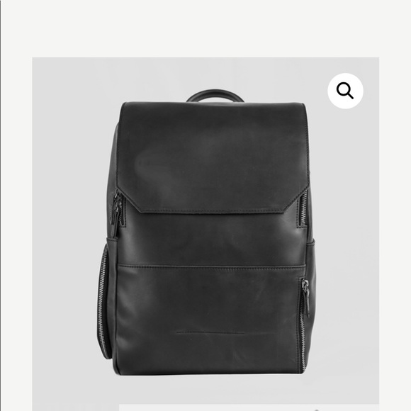atlas leather backpack